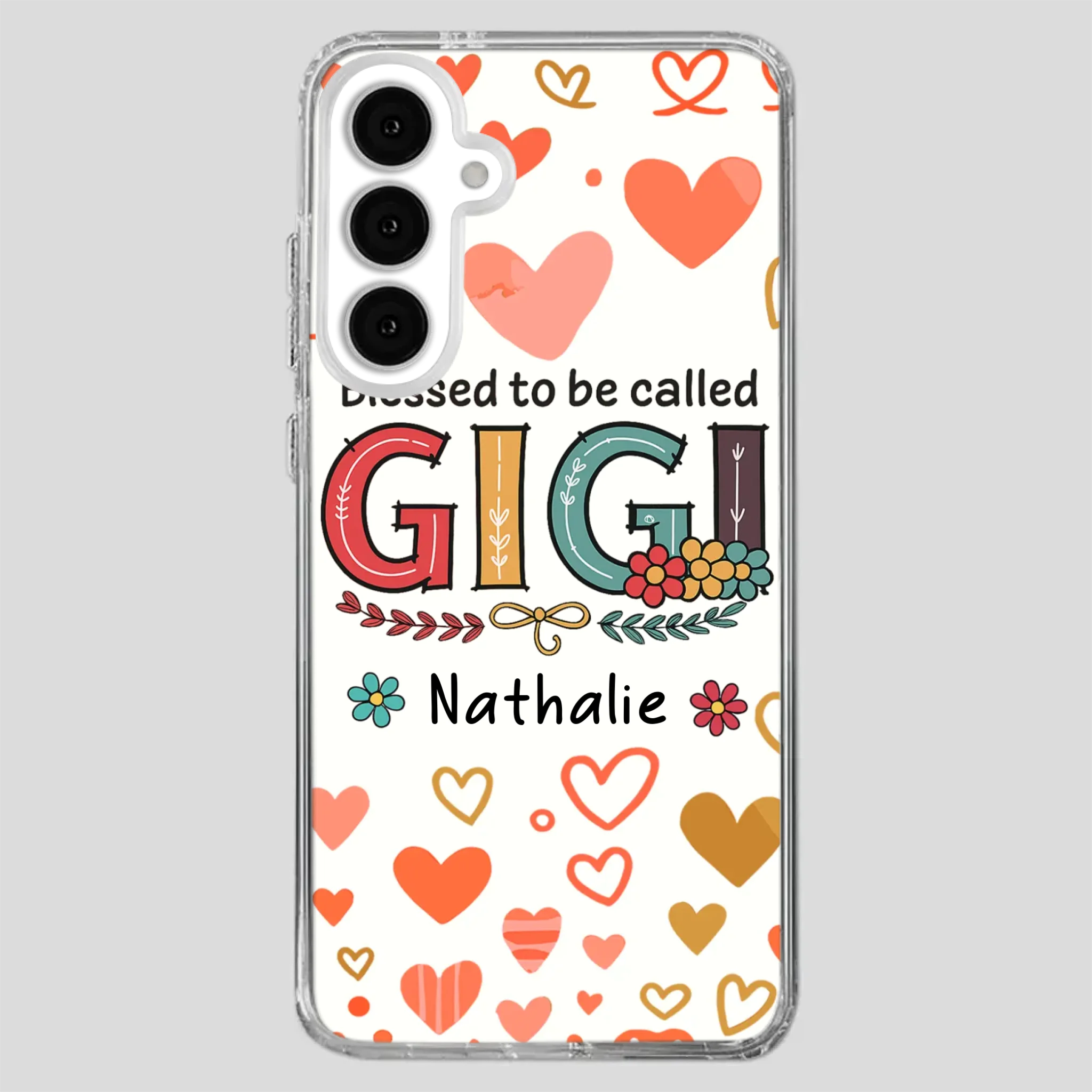 Custom “Blessed to Be Called” Phone Case – Heartfelt Gift for Loved Ones - 89Prints