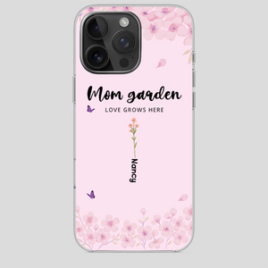 Elegant Mom’s Garden Case – Nature-Inspired Love - 89Prints