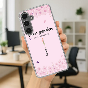 Elegant Mom’s Garden Case – Nature-Inspired Love - 89Prints