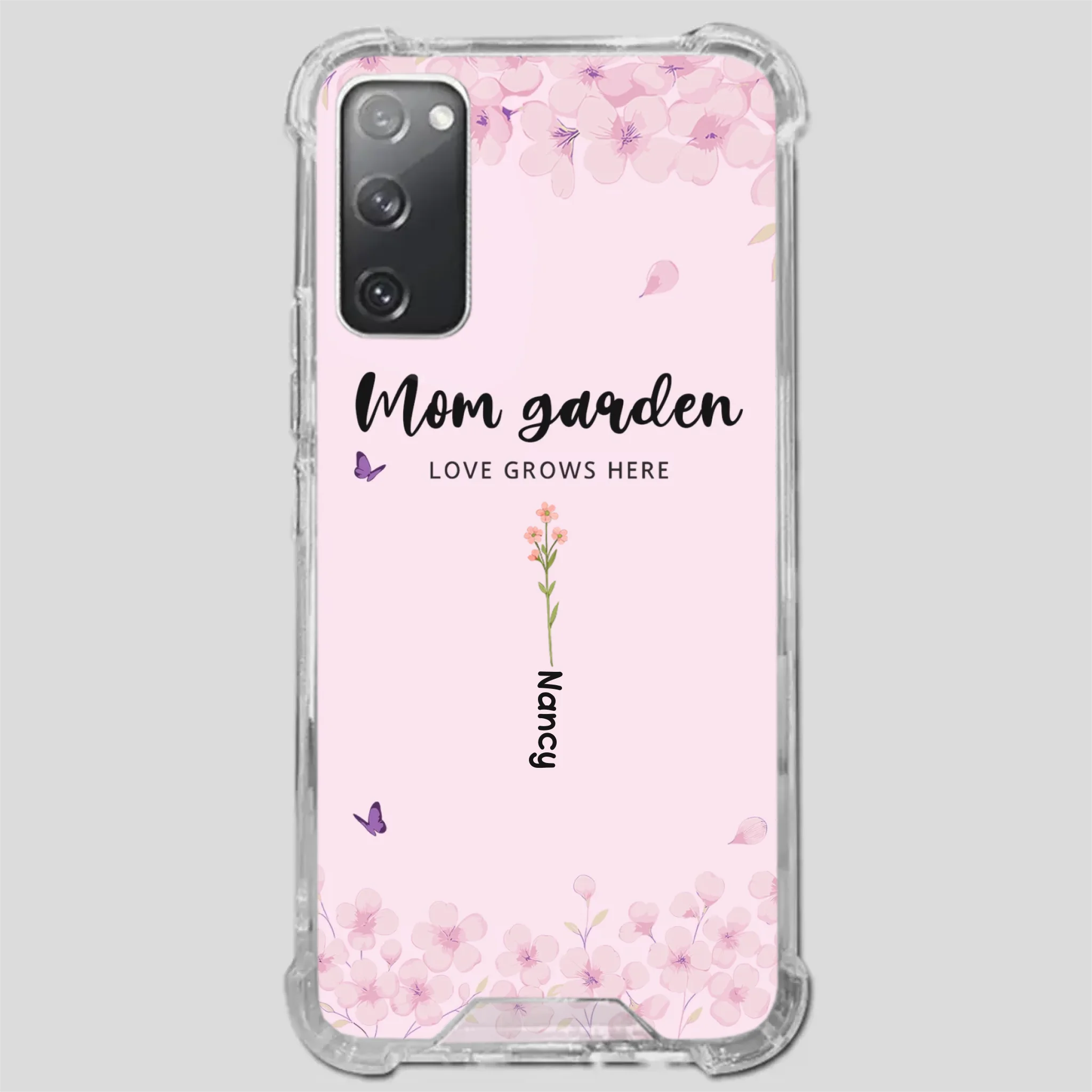 Elegant Mom’s Garden Case – Nature-Inspired Love - 89Prints