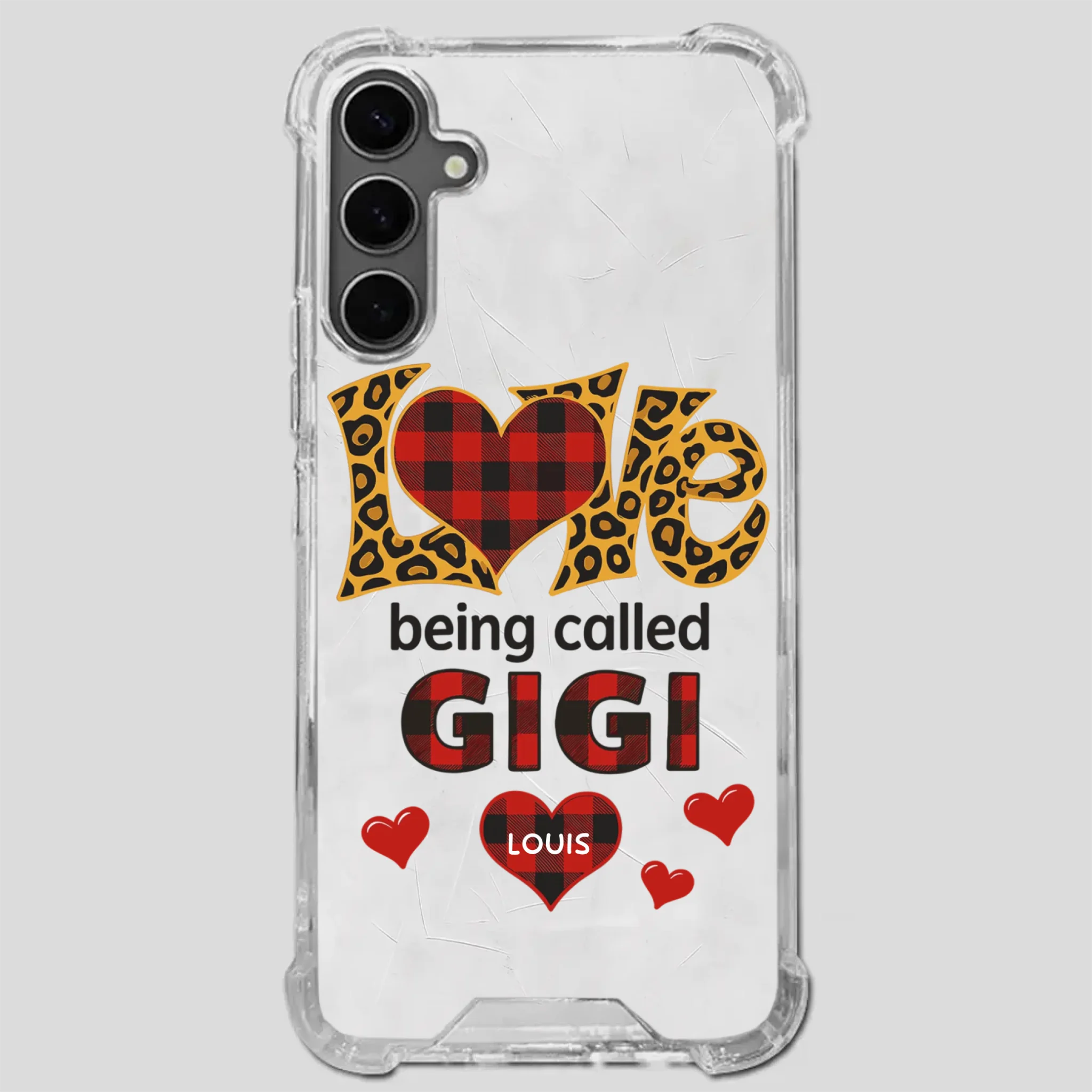 Personalized “Love Being Called” Phone Case – Custom Name Gift from Grandkids - 89Prints