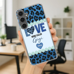Love Being Called Gigi – Sweet Custom Phone Case for Grandma - 89Prints