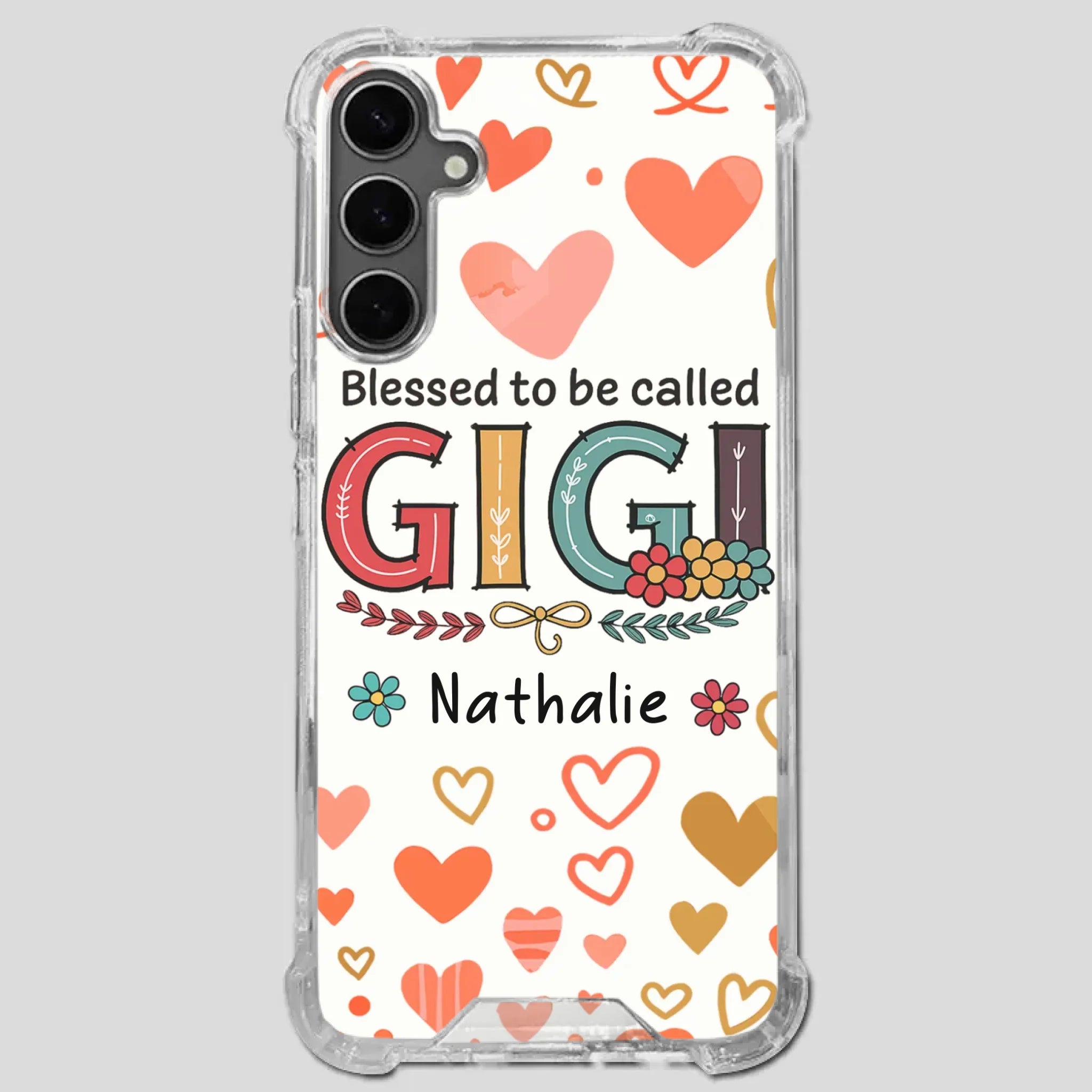 Custom “Blessed to Be Called” Phone Case – Heartfelt Gift for Loved Ones - 89Prints