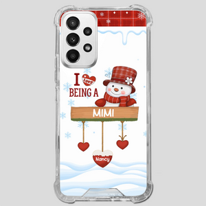 Personalized Holiday Phone Case - Merry Christmas Grandma - 89Prints