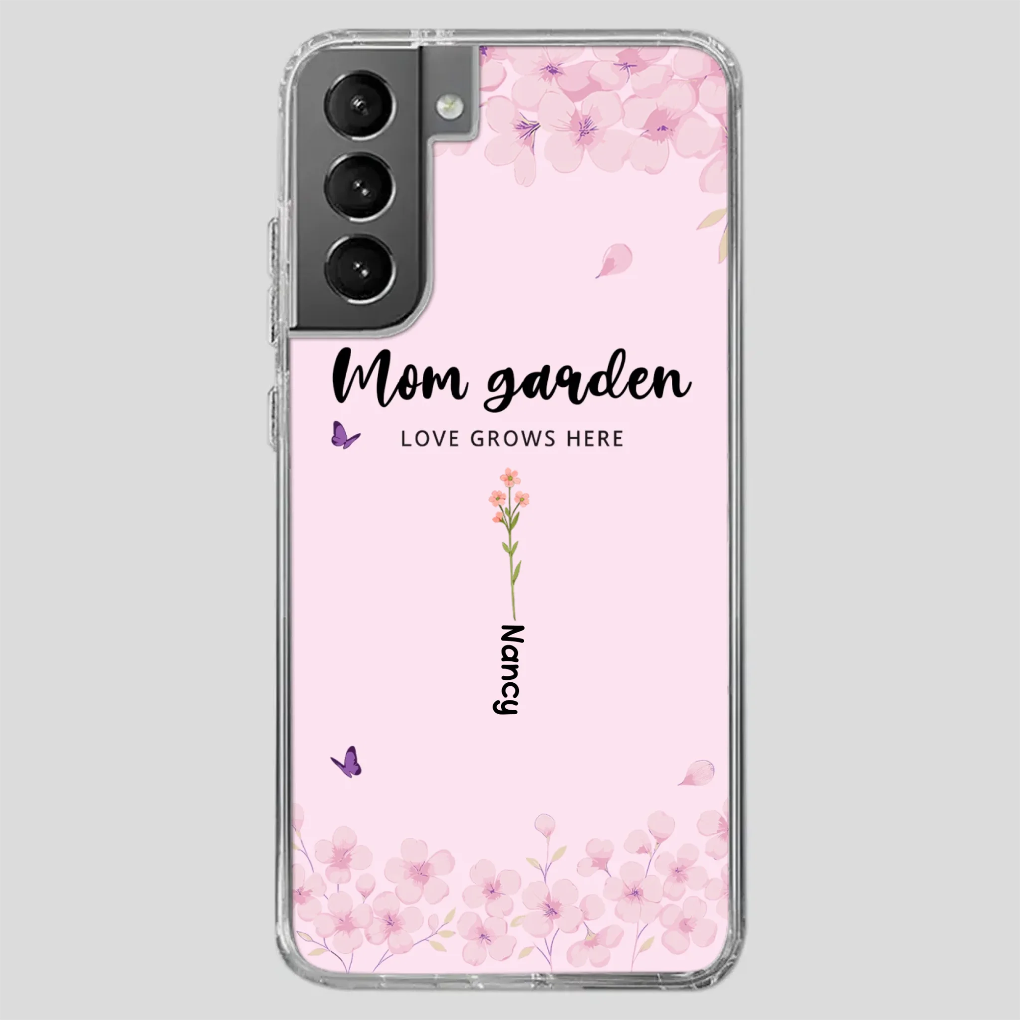 Elegant Mom’s Garden Case – Nature-Inspired Love - 89Prints