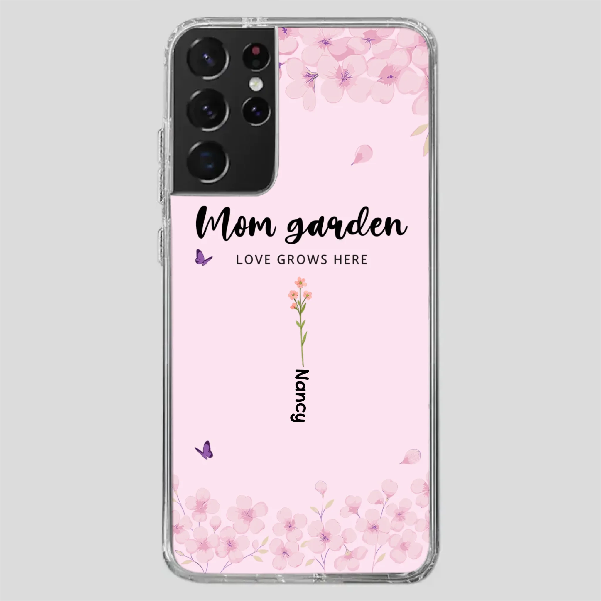 Elegant Mom’s Garden Case – Nature-Inspired Love - 89Prints