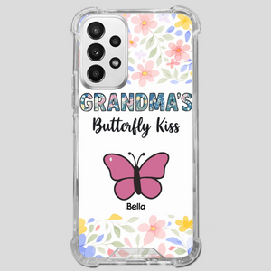 Grandma’s Butterfly Kiss Phone Case – Sweet Personalized Gift for Grandma - 89Prints