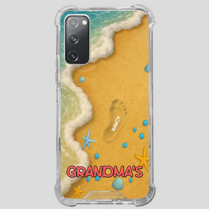 Grandma Phone Case with Flowers – Custom Name Design - 89Prints