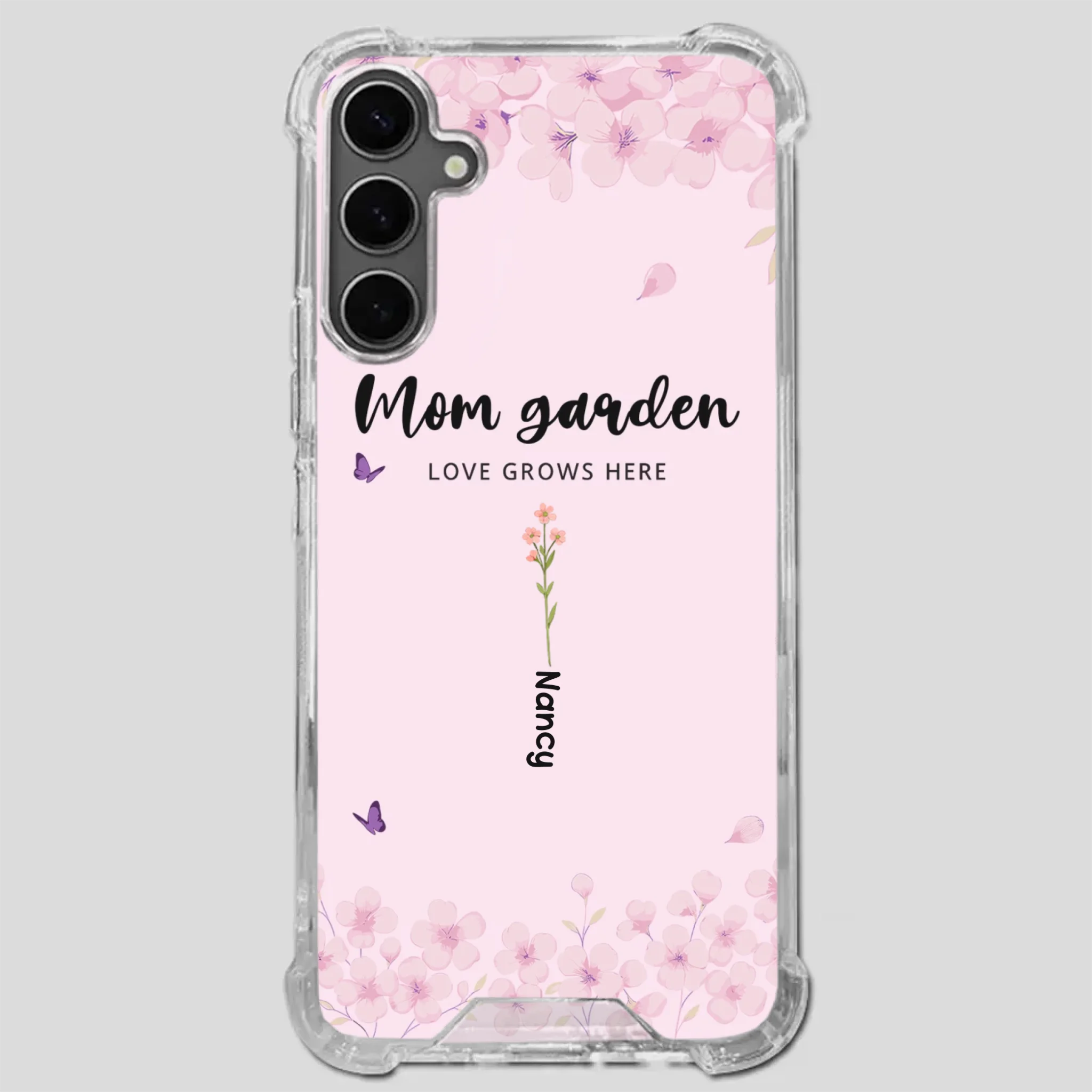 Elegant Mom’s Garden Case – Nature-Inspired Love - 89Prints