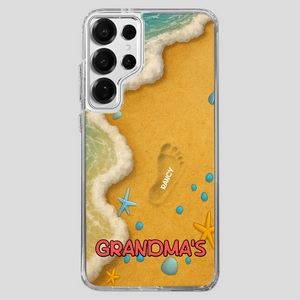 Grandma Phone Case with Flowers – Custom Name Design - 89Prints