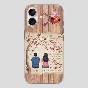 Memorial Gift – A Hug from Heaven Phone Case for Someone You Miss - 89Prints