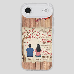 Memorial Gift – A Hug from Heaven Phone Case for Someone You Miss - 89Prints