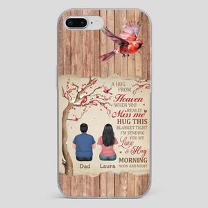 Memorial Gift – A Hug from Heaven Phone Case for Someone You Miss - 89Prints