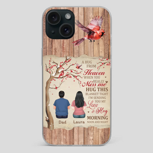 Memorial Gift – A Hug from Heaven Phone Case for Someone You Miss - 89Prints