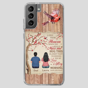 Memorial Gift – A Hug from Heaven Phone Case for Someone You Miss - 89Prints