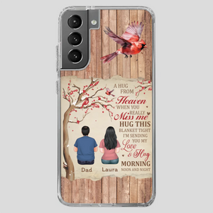 Memorial Gift – A Hug from Heaven Phone Case for Someone You Miss - 89Prints
