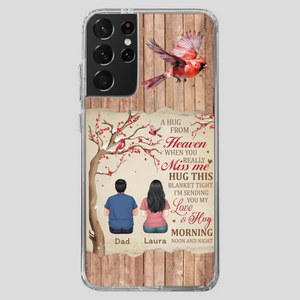 Memorial Gift – A Hug from Heaven Phone Case for Someone You Miss - 89Prints