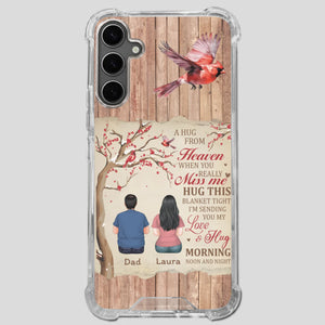 Memorial Gift – A Hug from Heaven Phone Case for Someone You Miss - 89Prints