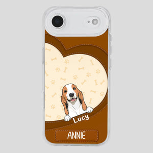 Minimalist Dog Phone Case – Modern Pet Illustration - 89Prints