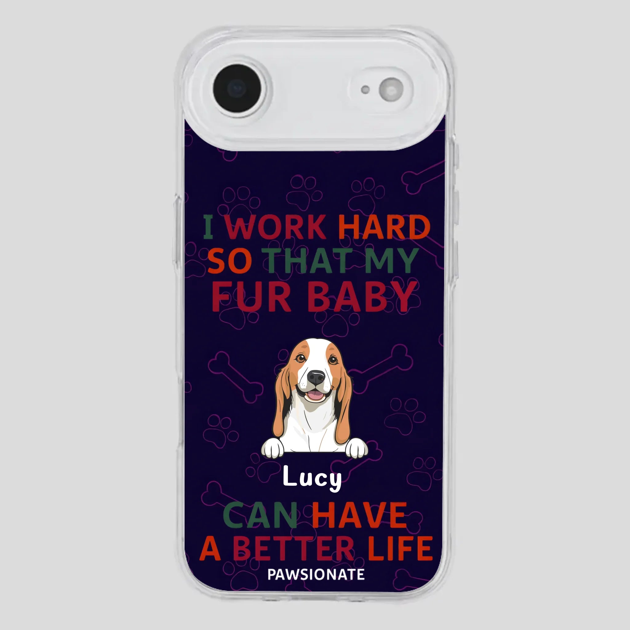 Elegant “Fur Baby” Case – Because Love Deserves Style - 89Prints