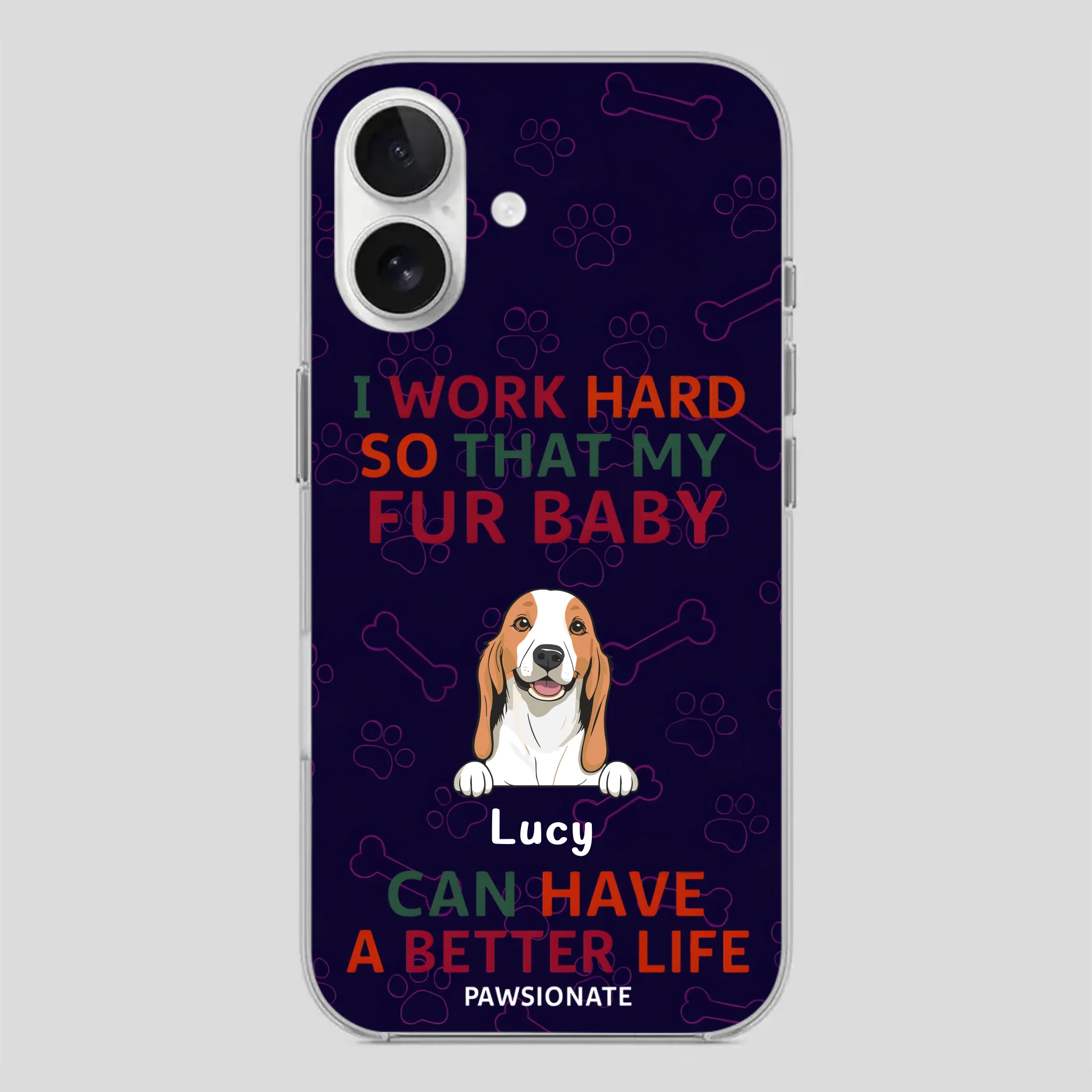 Elegant “Fur Baby” Case – Because Love Deserves Style - 89Prints