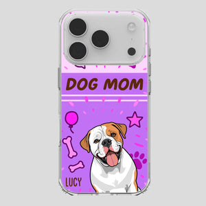 Dog Mom Heart Case – Where Love Lives Forever - 89Prints