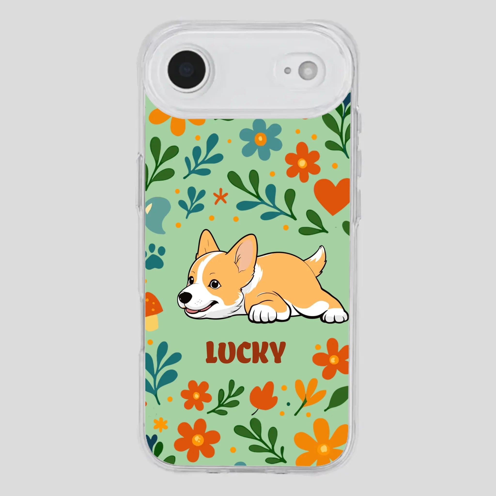 Soft Dog Phone Case – Gentle Design, Pure Love - 89Prints