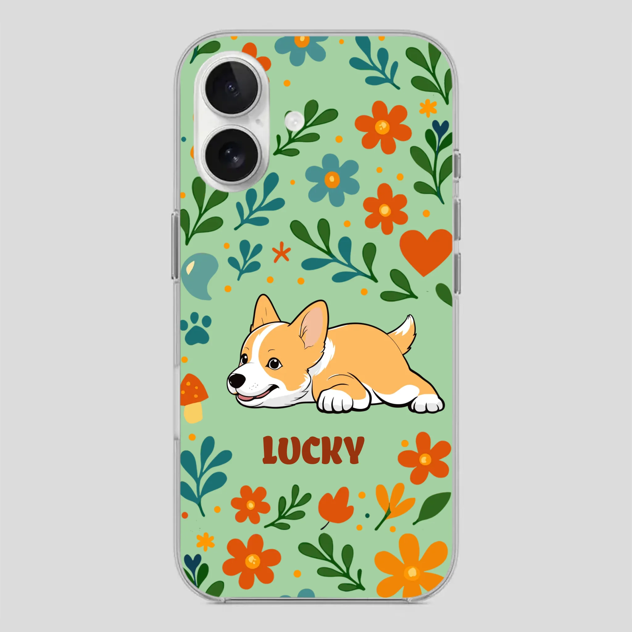 Soft Dog Phone Case – Gentle Design, Pure Love - 89Prints