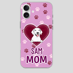 Perfect Gift for Dog Moms – Custom Name Pet Case - 89Prints