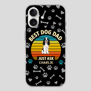 Personalized Phone Case for Proud Pet Dads - Best Dog Dad Ever - 89Prints