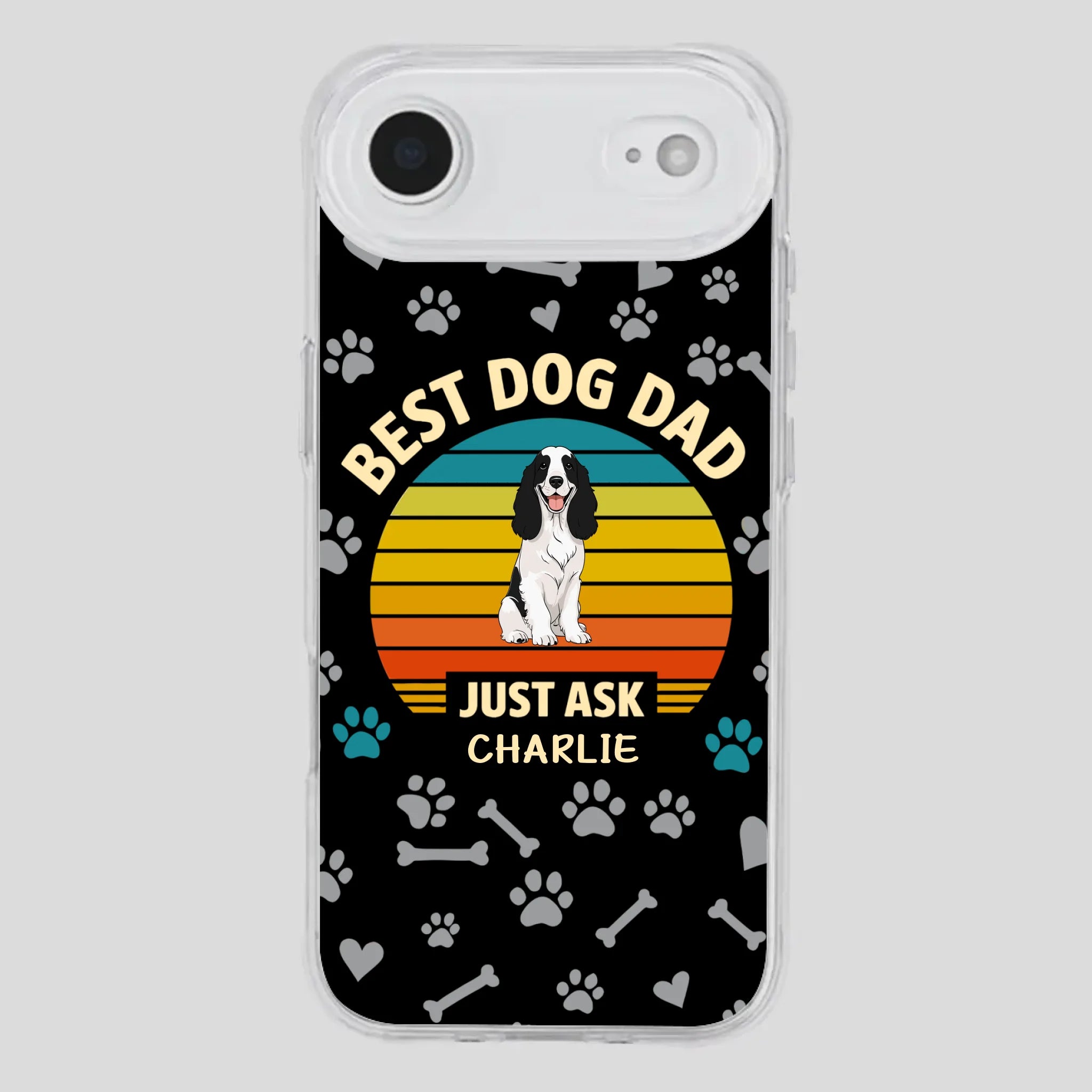Personalized Phone Case for Proud Pet Dads - Best Dog Dad Ever - 89Prints