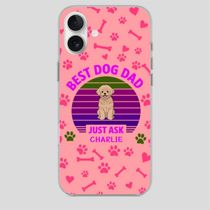 Personalized Phone Case for Proud Pet Dads - Best Dog Dad Ever - 89Prints