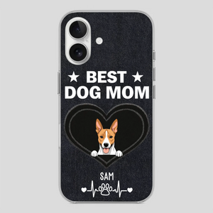 Classy Dog Mom – Elegant Personalized Case for Stylish Pet Lovers - 89Prints