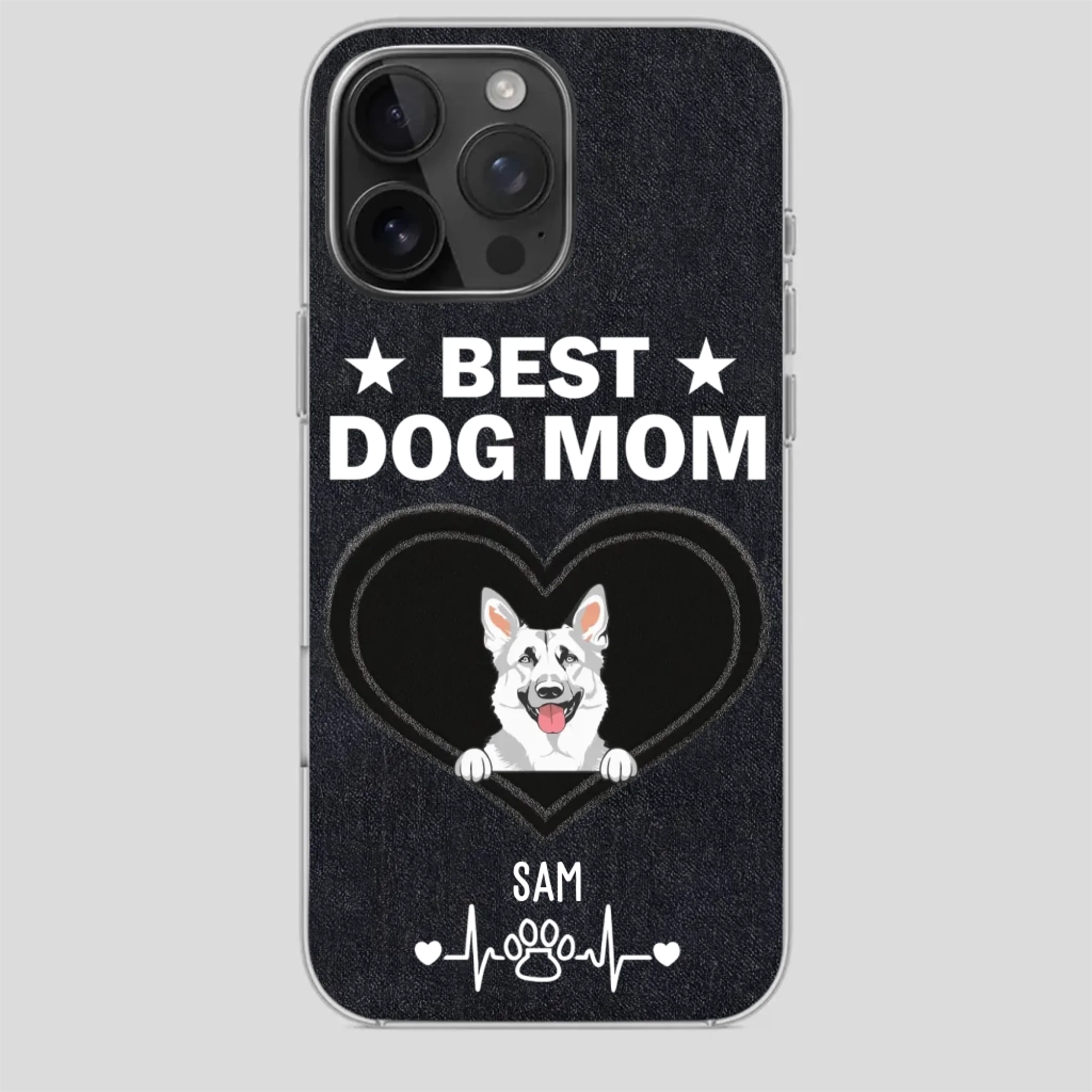 Classy Dog Mom – Elegant Personalized Case for Stylish Pet Lovers - 89Prints