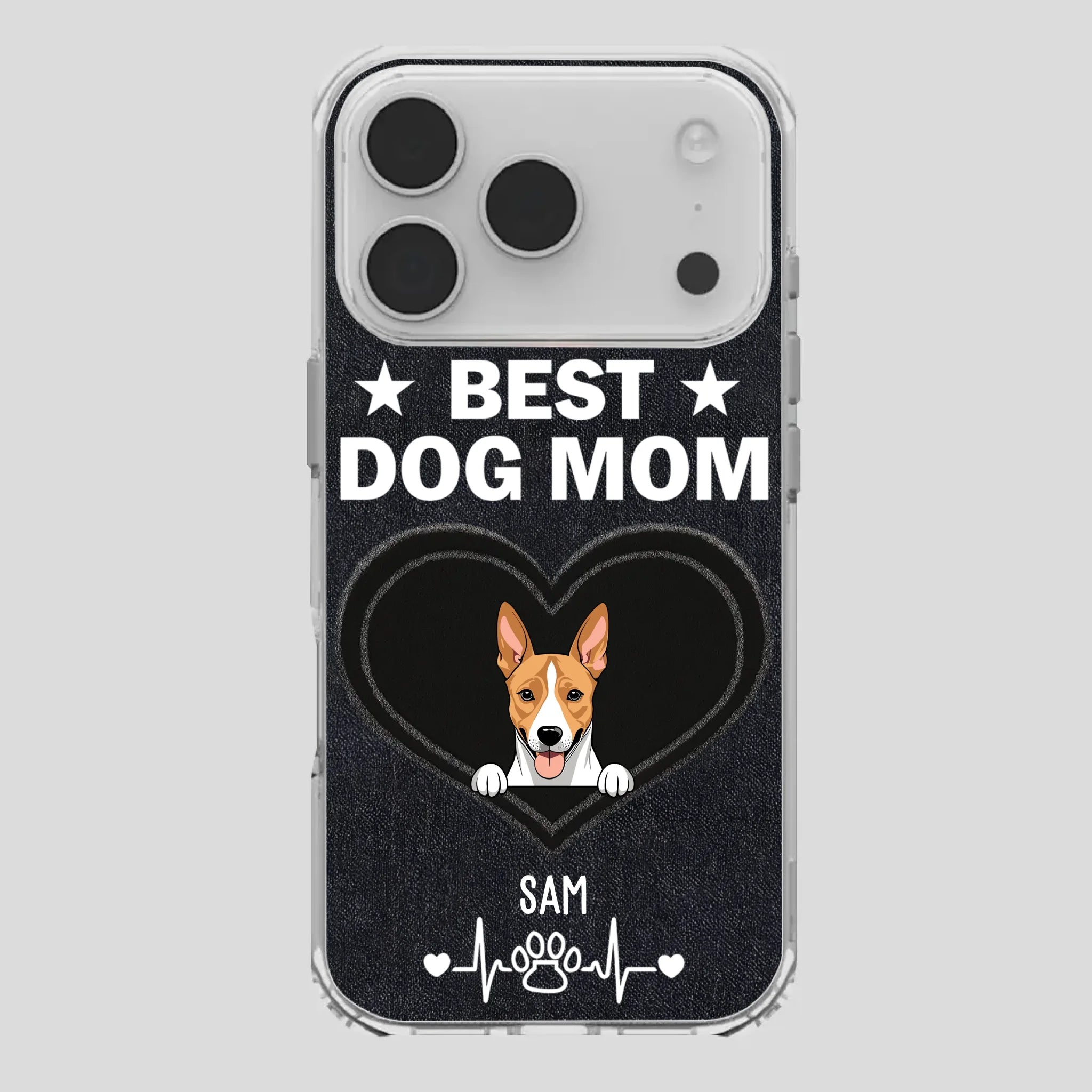 Classy Dog Mom – Elegant Personalized Case for Stylish Pet Lovers - 89Prints