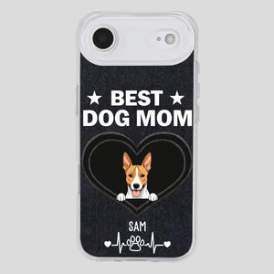 Classy Dog Mom – Elegant Personalized Case for Stylish Pet Lovers - 89Prints