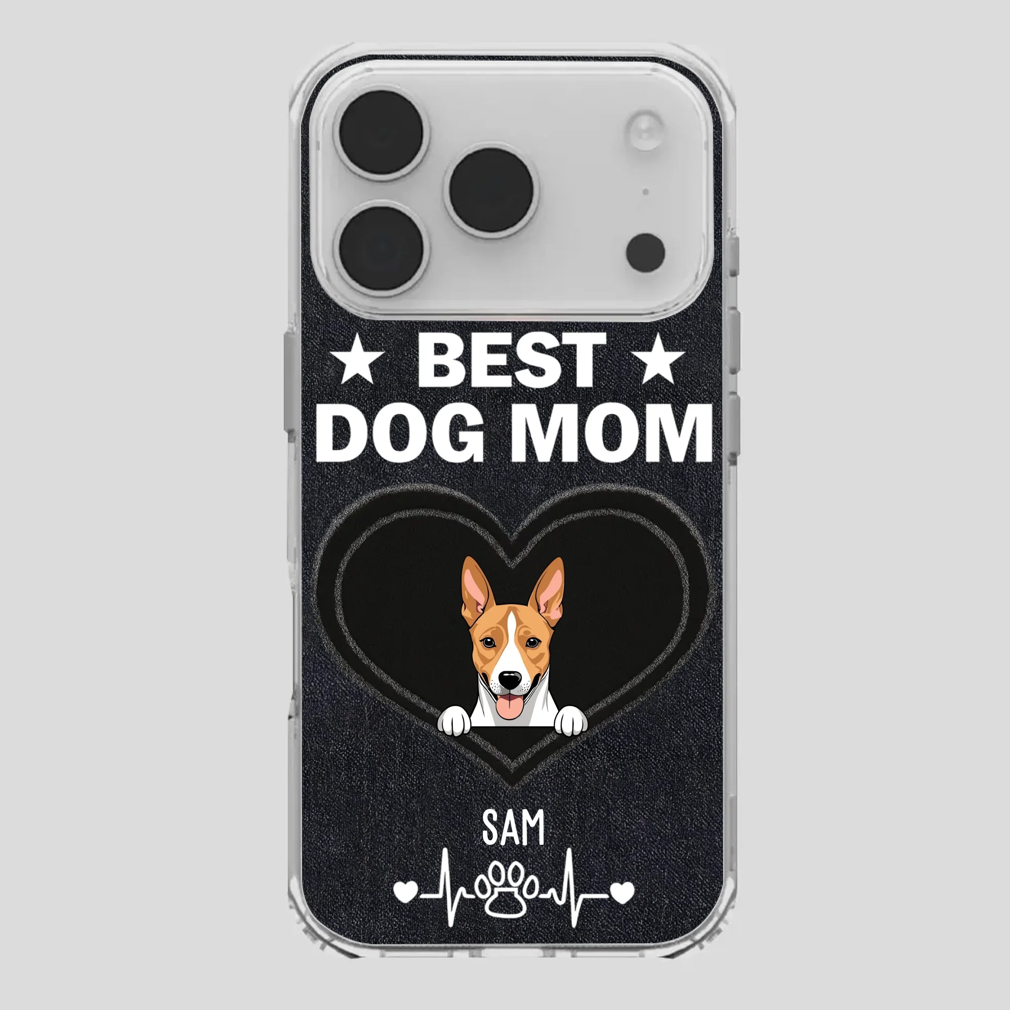 Classy Dog Mom – Elegant Personalized Case for Stylish Pet Lovers - 89Prints