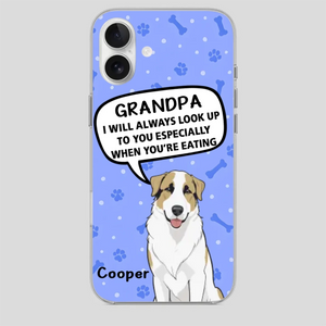 Best Gift for Grandpa – Dog Case That Speaks from the Heart - 89Prints