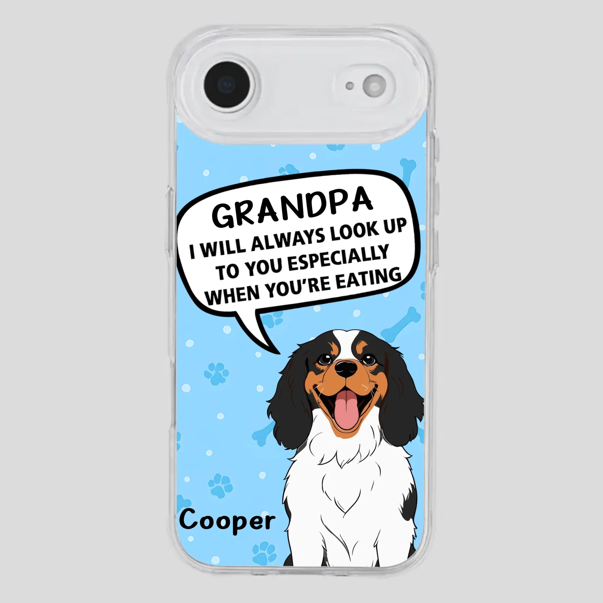 Best Gift for Grandpa – Dog Case That Speaks from the Heart - 89Prints