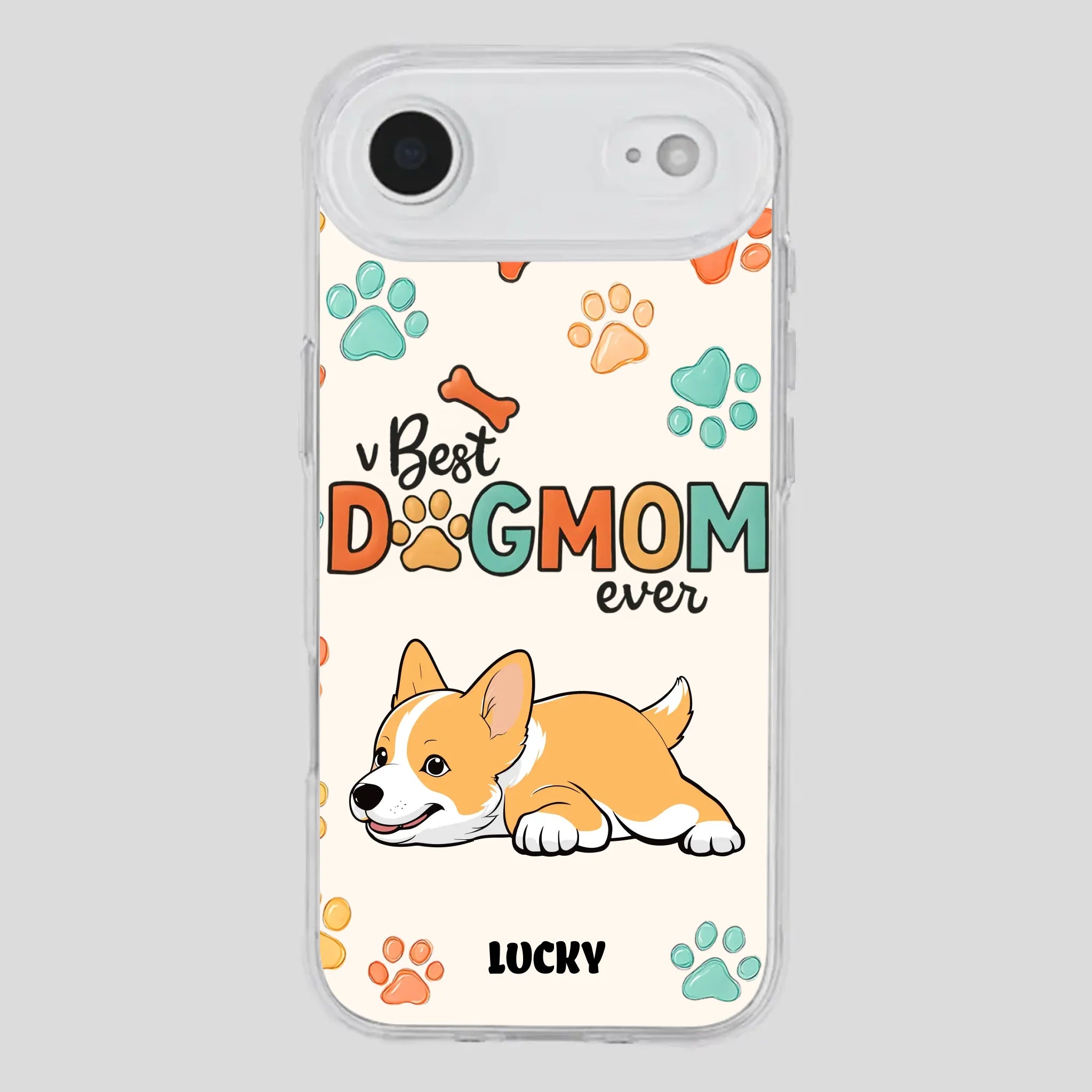 Cozy “Best Dog Mom Ever” Case – Everyday Love for Your Pup - 89Prints