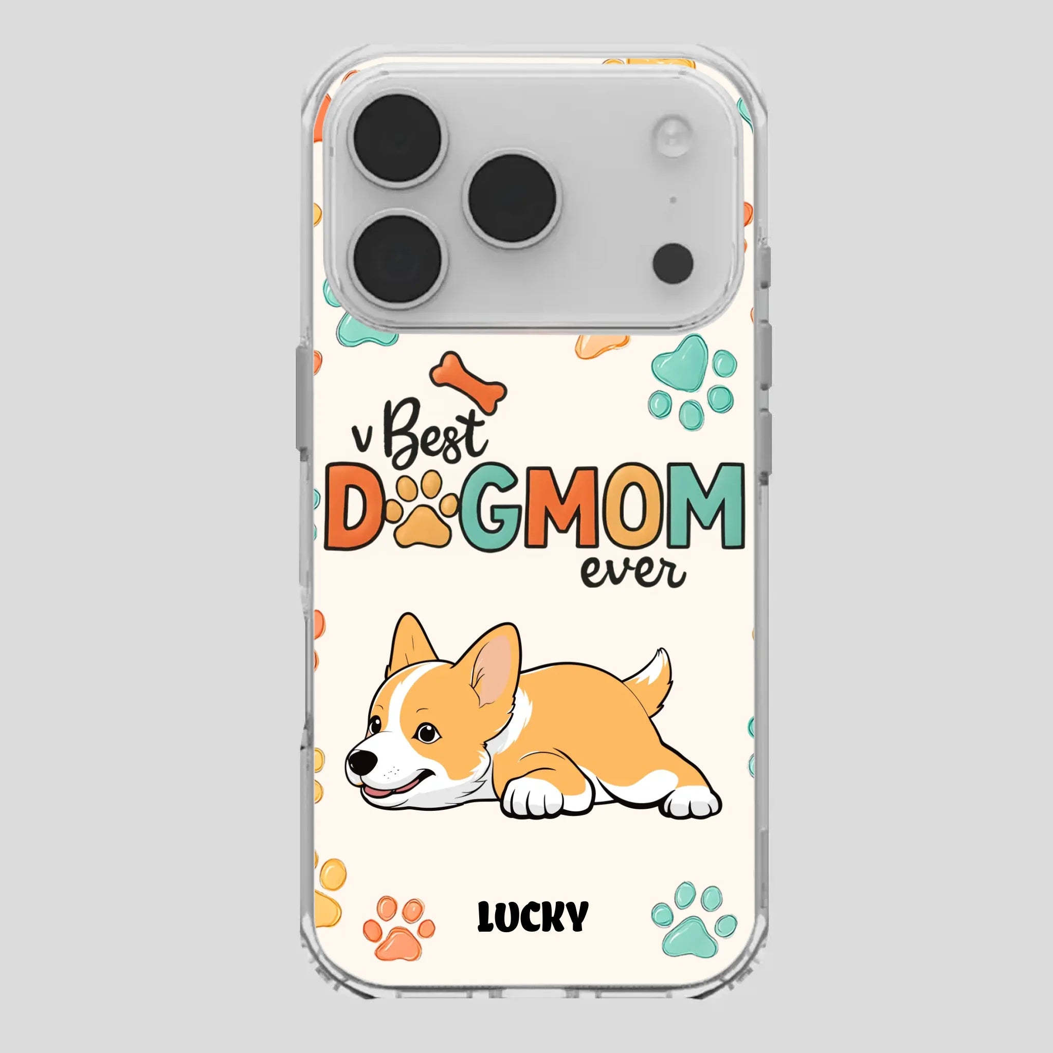 Cozy “Best Dog Mom Ever” Case – Everyday Love for Your Pup - 89Prints