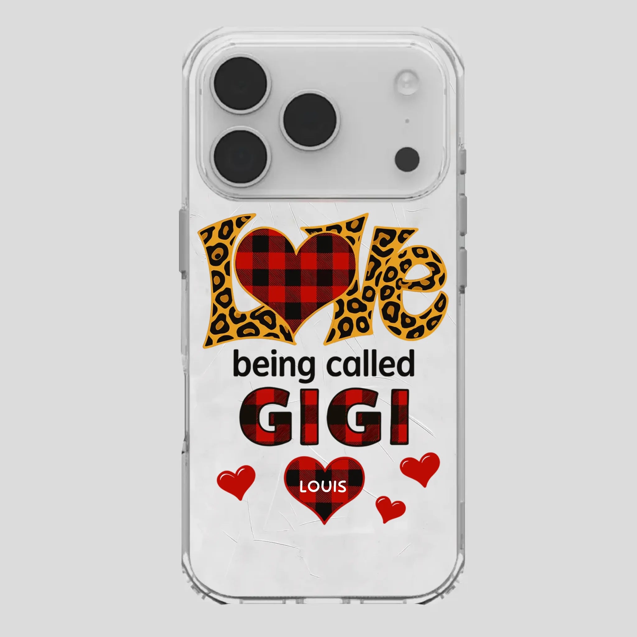 Personalized “Love Being Called” Phone Case – Custom Name Gift from Grandkids - 89Prints