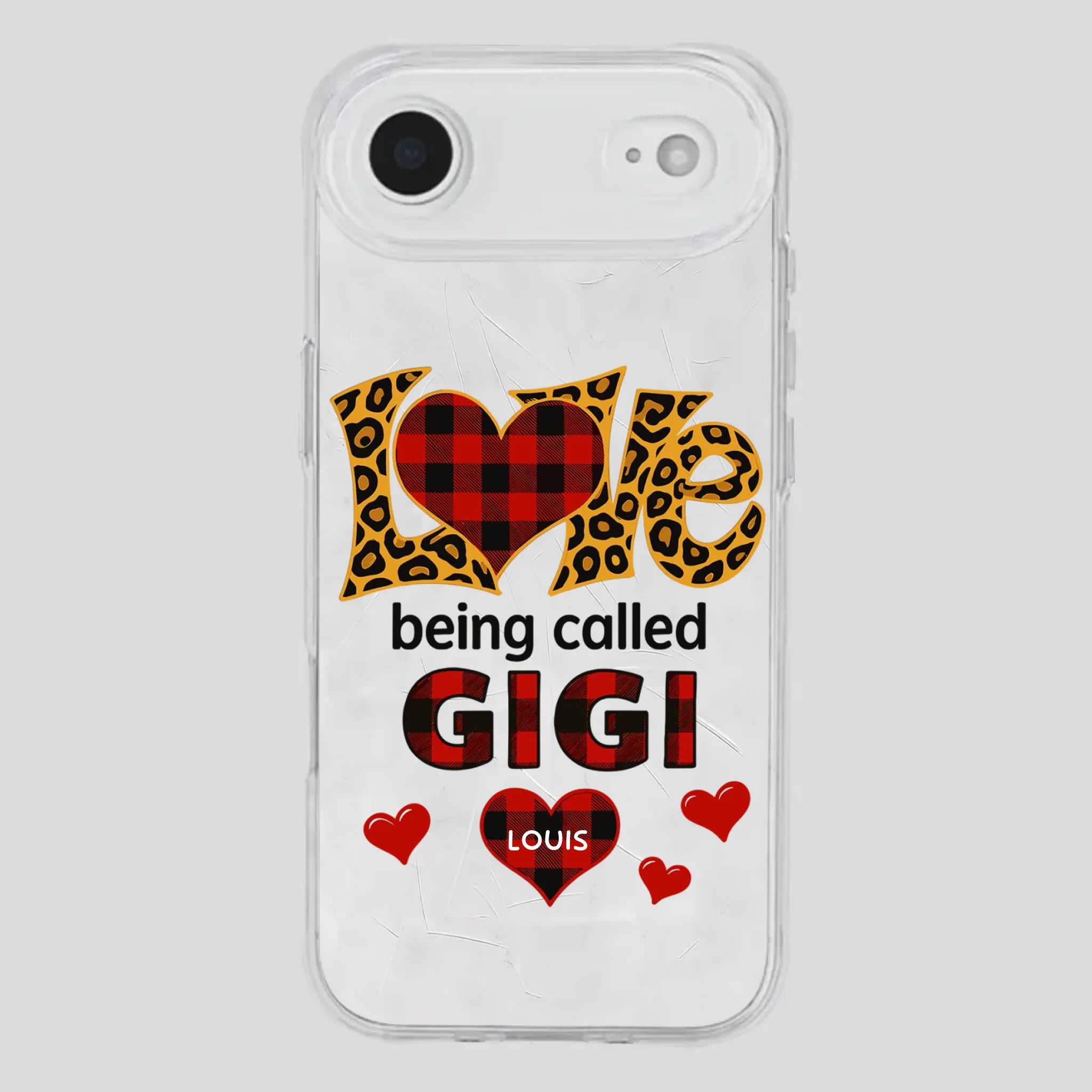 Personalized “Love Being Called” Phone Case – Custom Name Gift from Grandkids - 89Prints