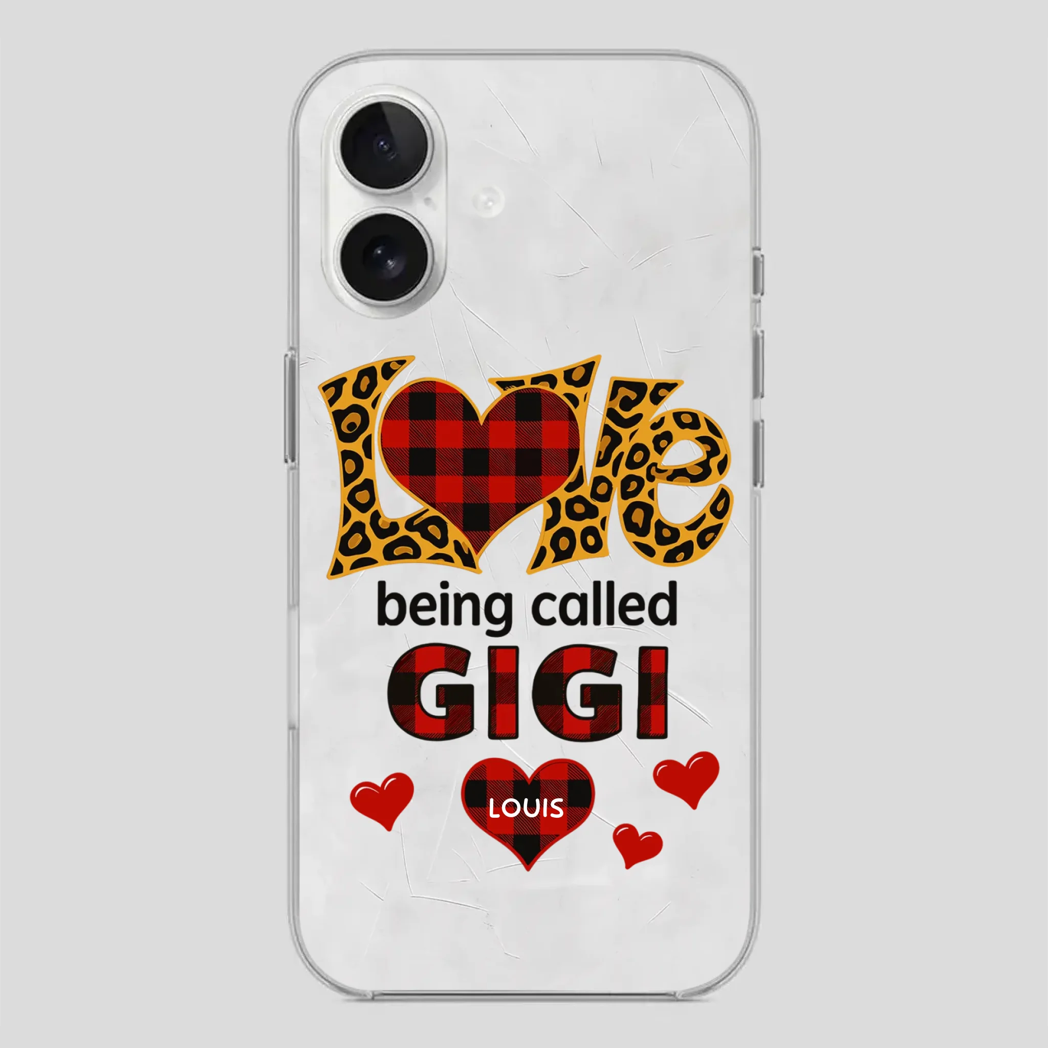 Personalized “Love Being Called” Phone Case – Custom Name Gift from Grandkids - 89Prints