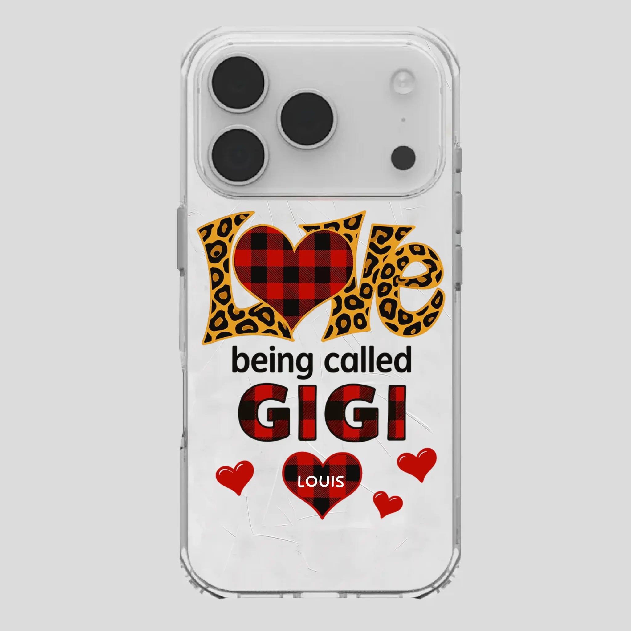 Personalized “Love Being Called” Phone Case – Custom Name Gift from Grandkids - 89Prints