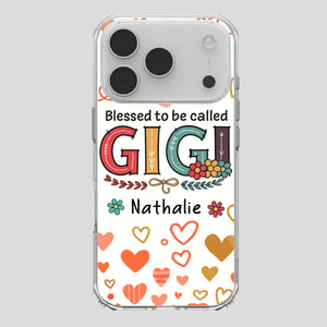 Custom “Blessed to Be Called” Phone Case – Heartfelt Gift for Loved Ones - 89Prints