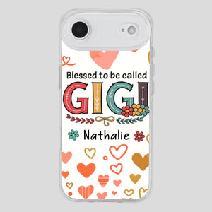 Custom “Blessed to Be Called” Phone Case – Heartfelt Gift for Loved Ones - 89Prints