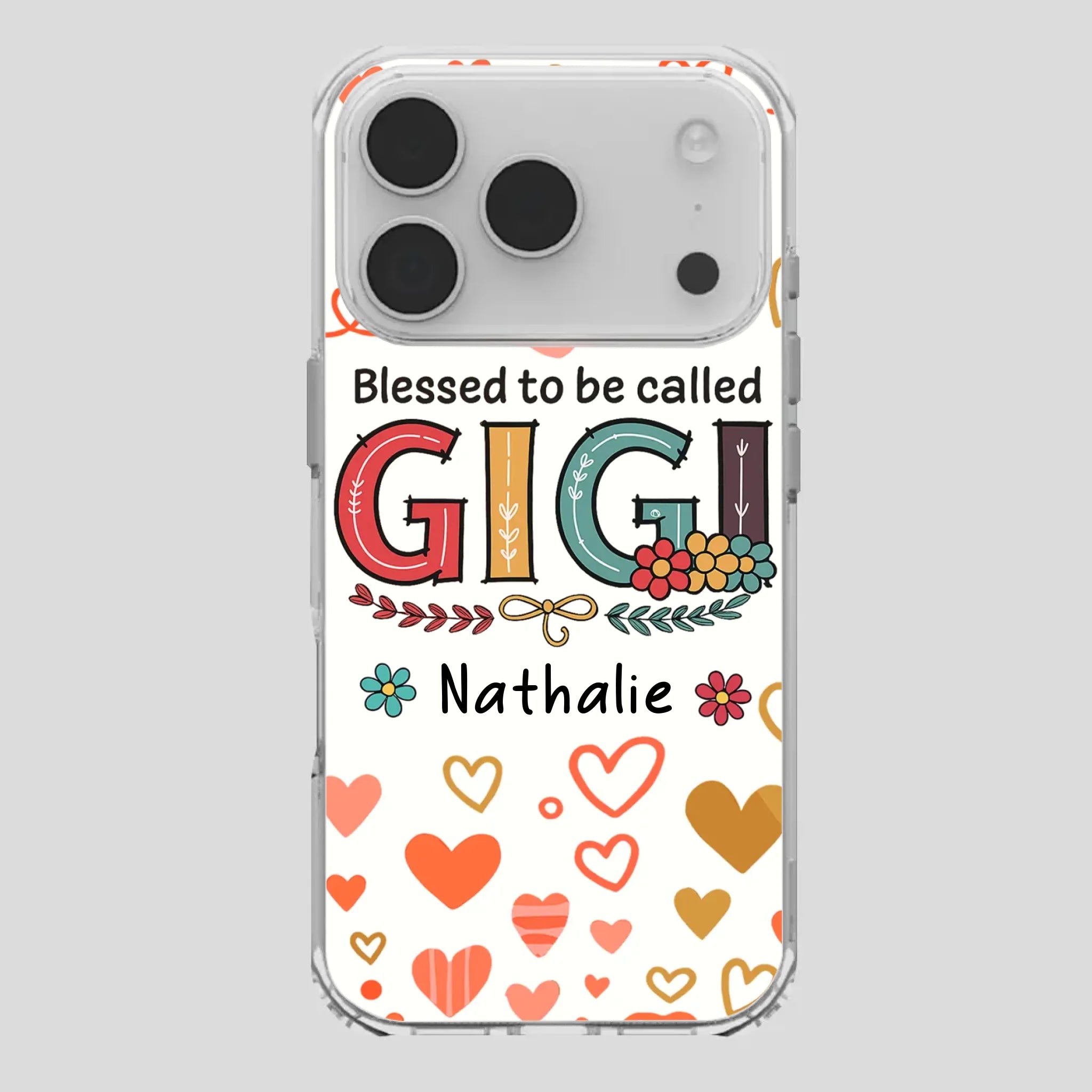 Custom “Blessed to Be Called” Phone Case – Heartfelt Gift for Loved Ones - 89Prints