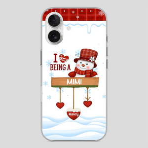 Personalized Holiday Phone Case - Merry Christmas Grandma - 89Prints