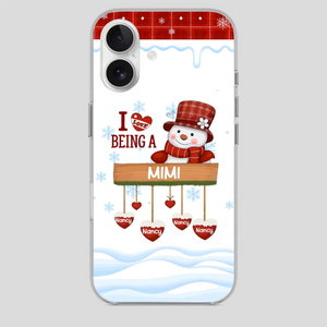 Personalized Holiday Phone Case - Merry Christmas Grandma - 89Prints